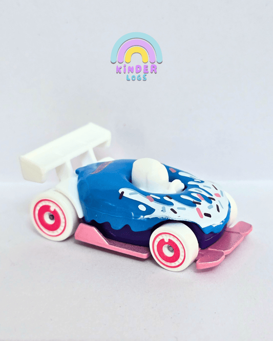 Hot Wheels Donut Drifter - Blue (Uncarded - New) - Kinder Logs