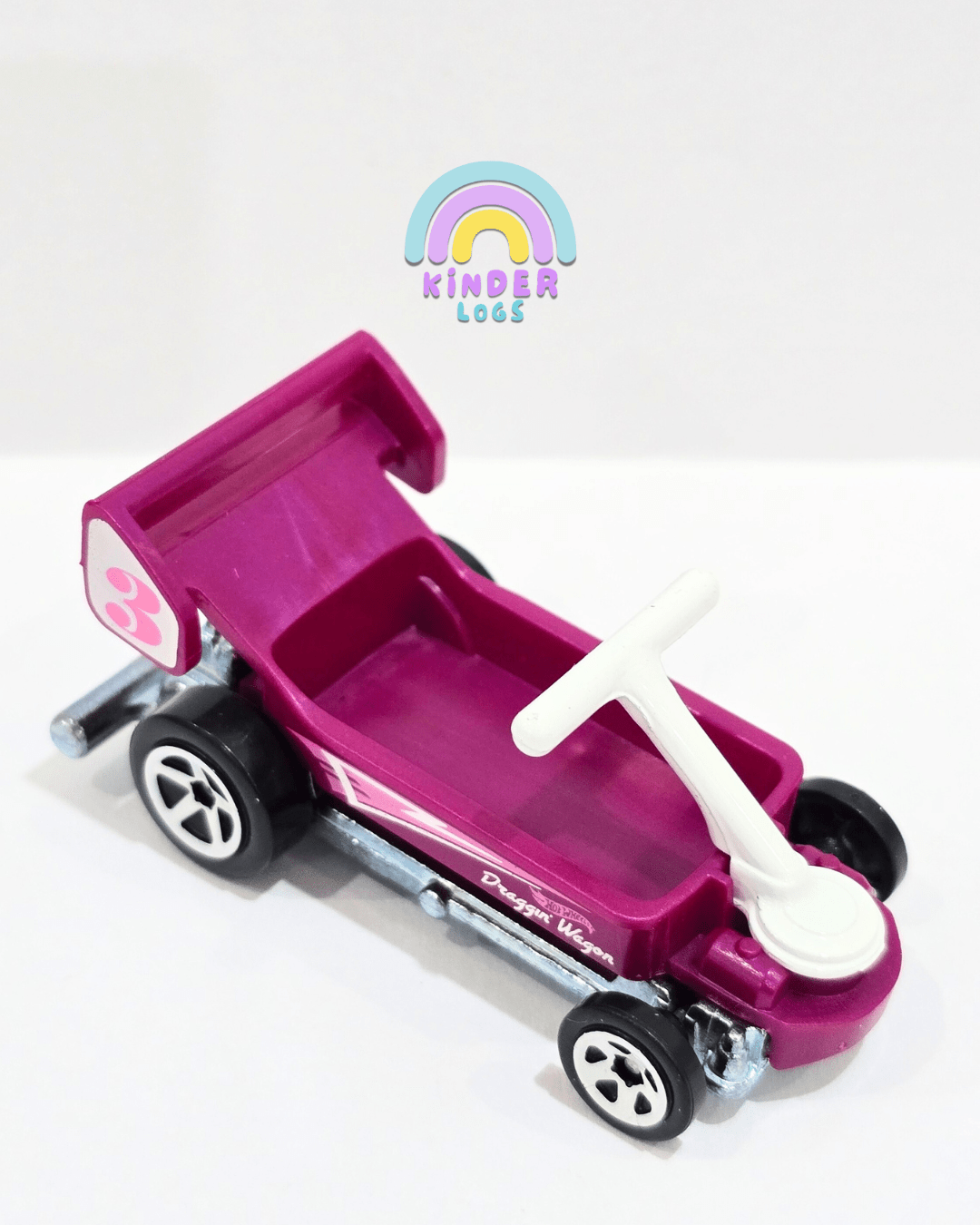 Hot Wheels Draggin' Wagon (Uncarded) - Kinder Logs