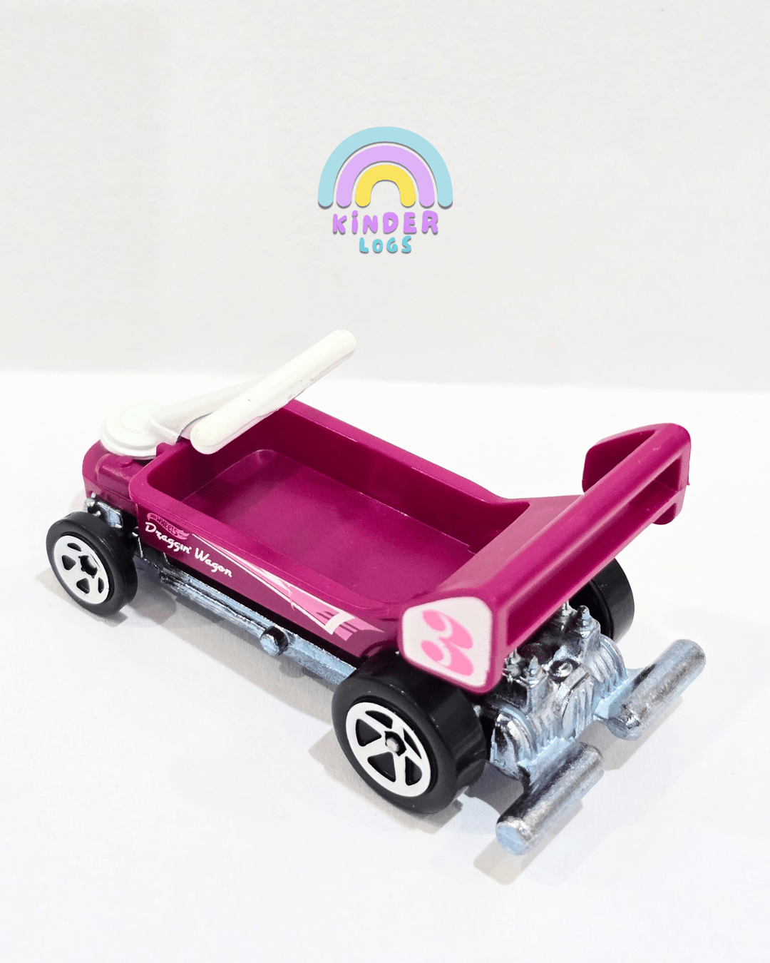 Hot Wheels Draggin' Wagon (Uncarded) - Kinder Logs