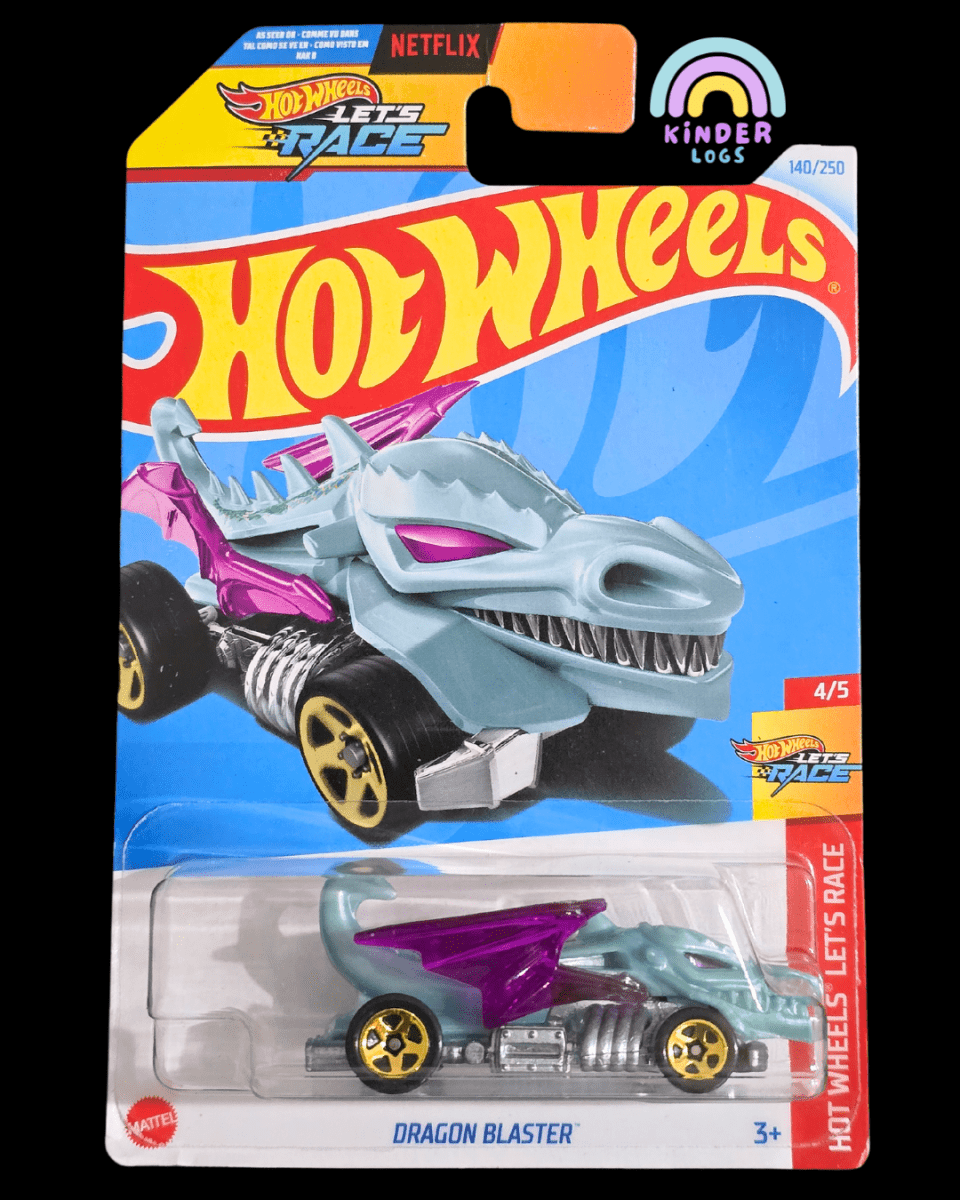 Hot Wheels Dragon Blaster (Imported) - Kinder Logs