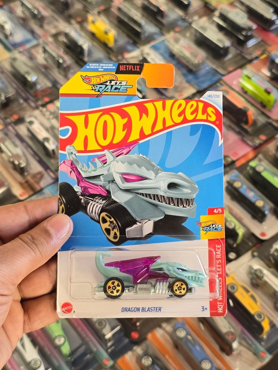 Hot Wheels Dragon Blaster (Imported) - Kinder Logs