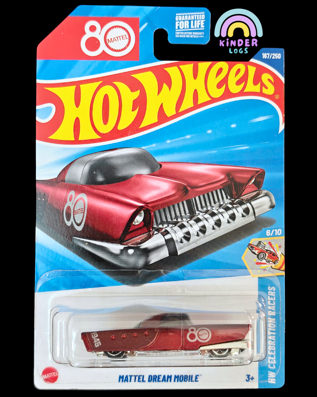 Hot Wheels Dream Mobile Car - Mattel 80 (Imported) - Kinder Logs