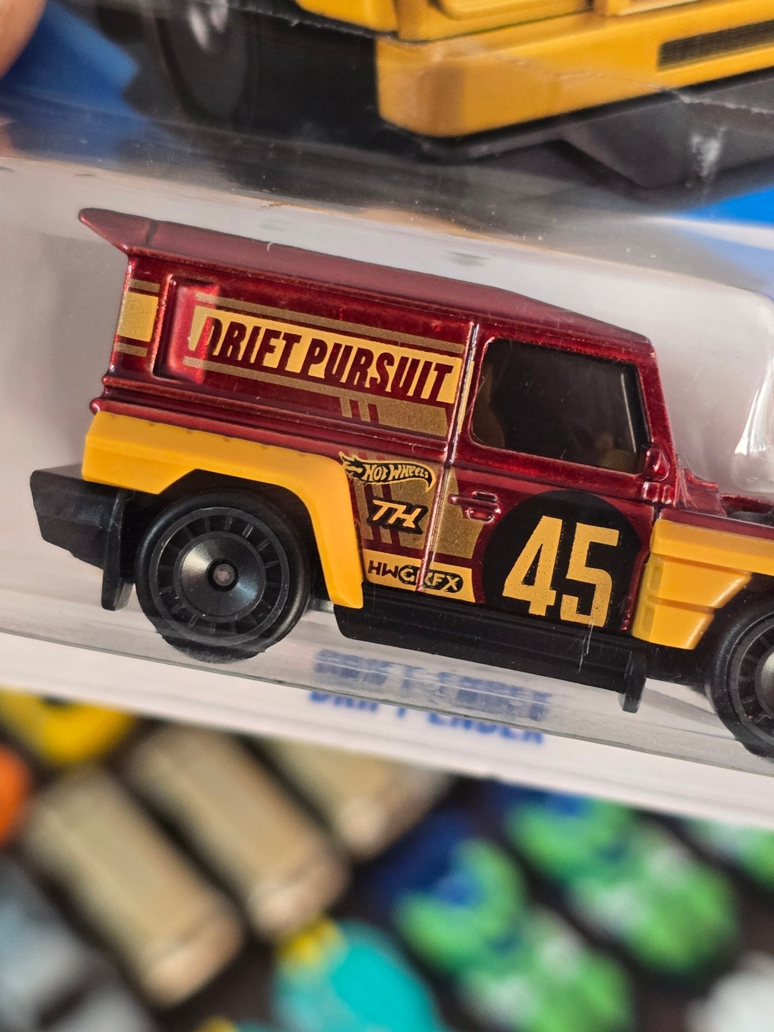 Hot Wheels Drift-Ender Super Treasure Hunt (STH) - Kinder Logs India