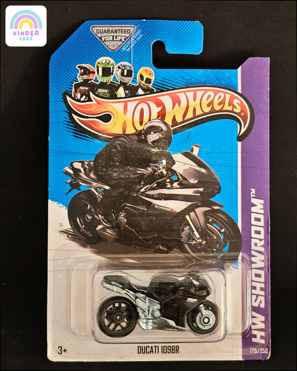 Hot Wheels Ducati 1098R Superbike - Rare Find - Kinder Logs