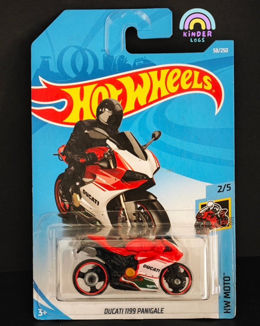 Hot Wheels Ducati 1199 Panigale Superbike - Kinder Logs