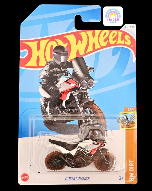 Hot Wheels Ducati Desert X (L Case) - Kinder Logs