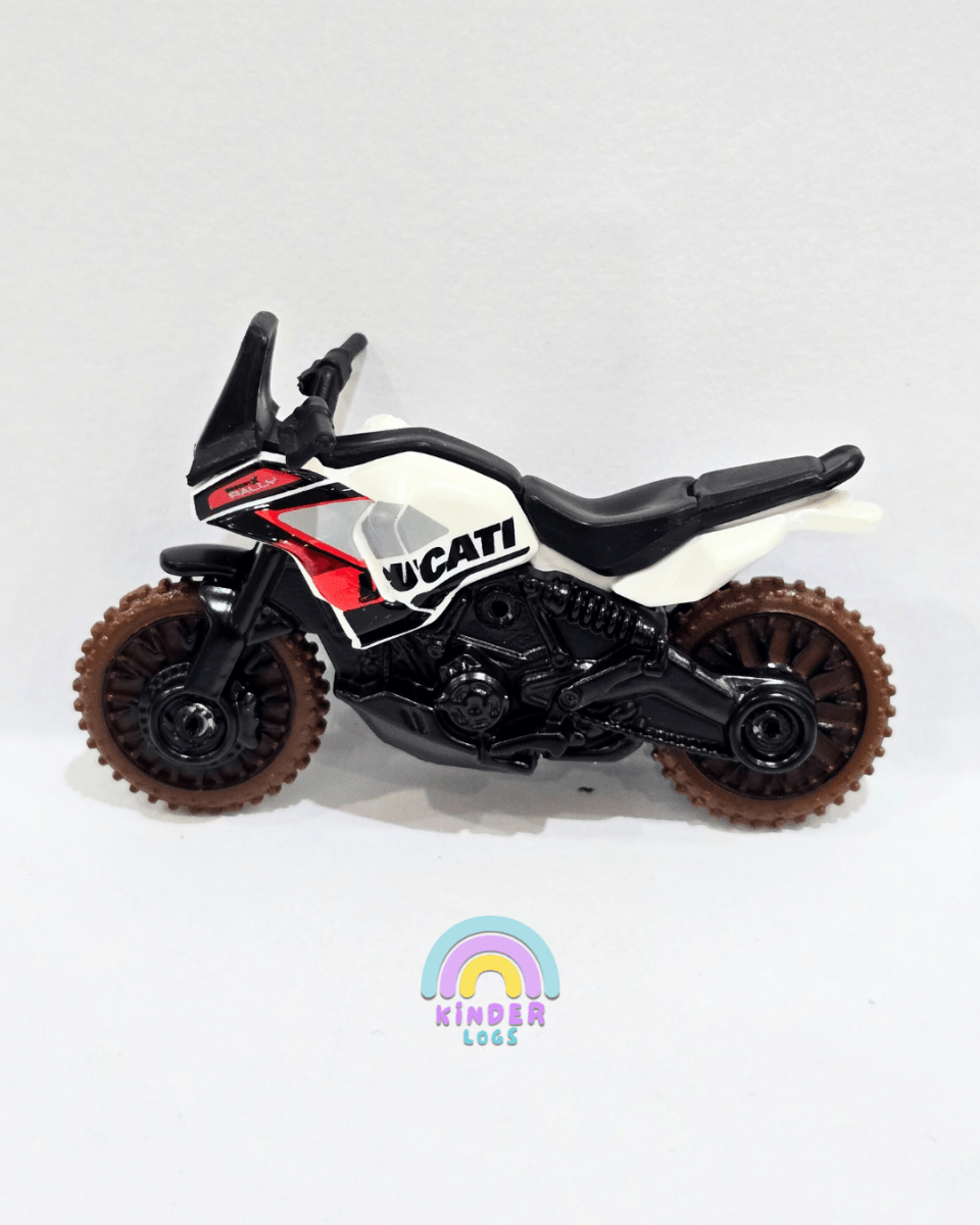 Hot Wheels Ducati Desert X (Uncarded) - Kinder Logs