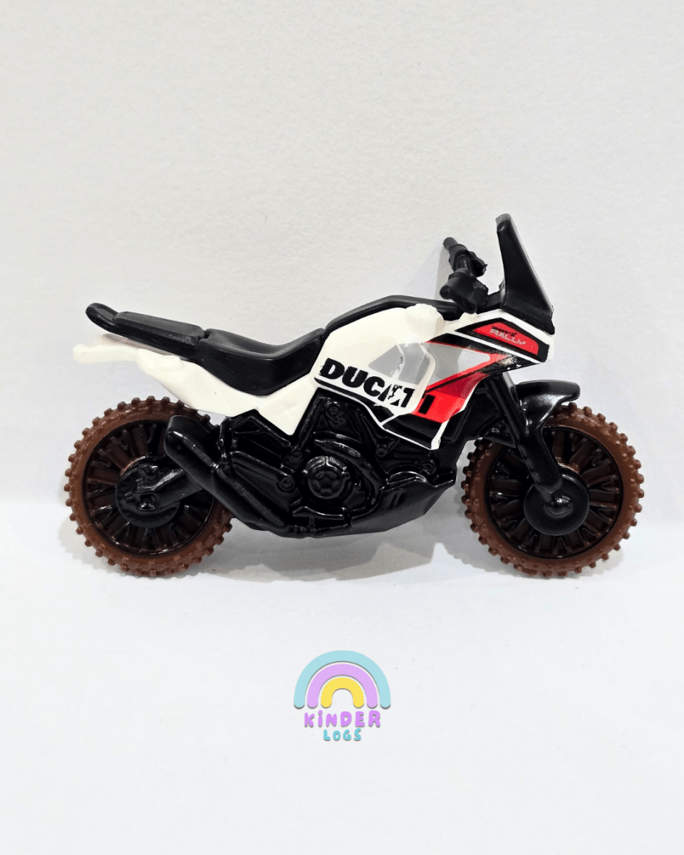 Hot Wheels Ducati Desert X (Uncarded) - Kinder Logs