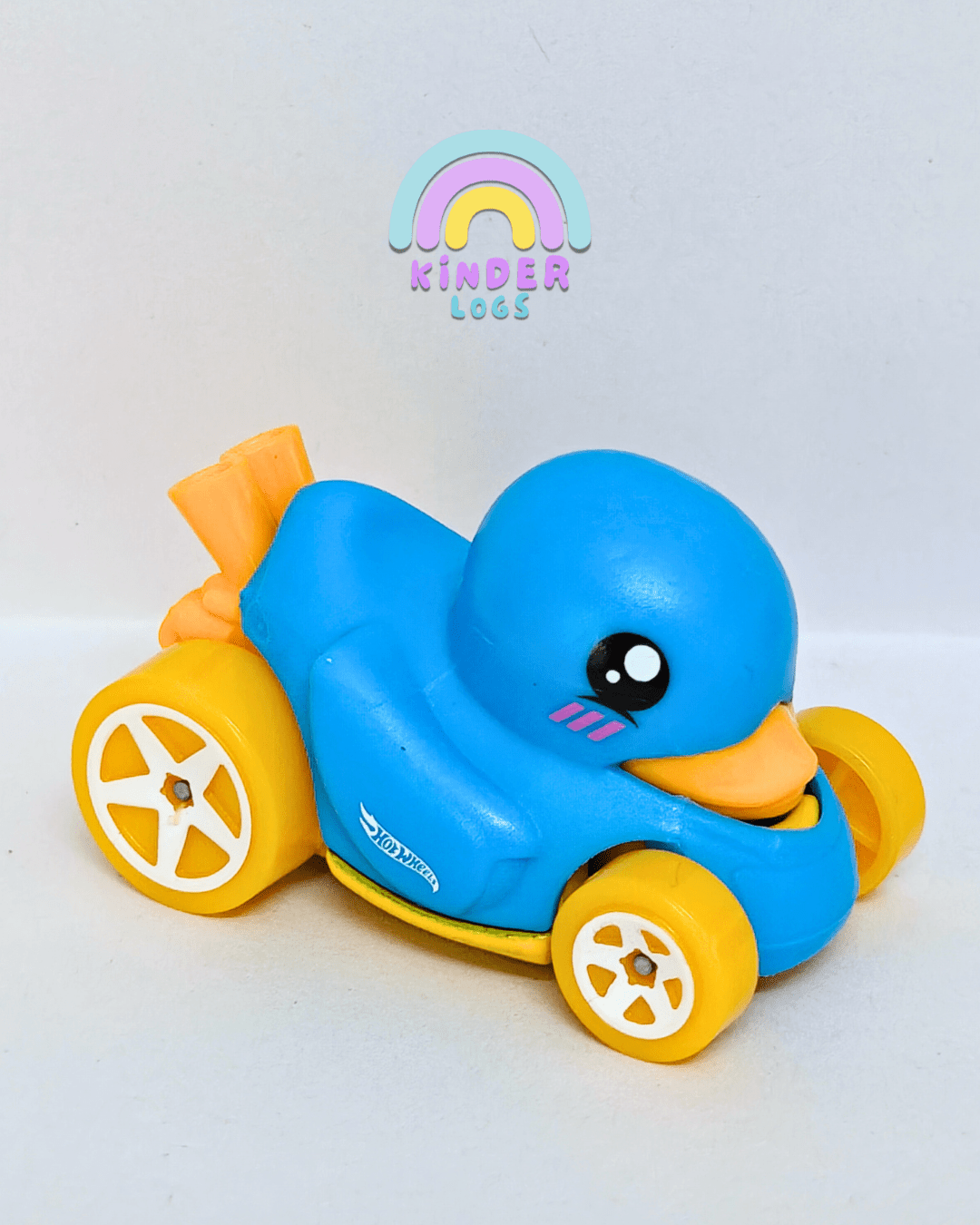 Hot Wheels Duck N' Roll - Blue (Uncarded - New) - Kinder Logs