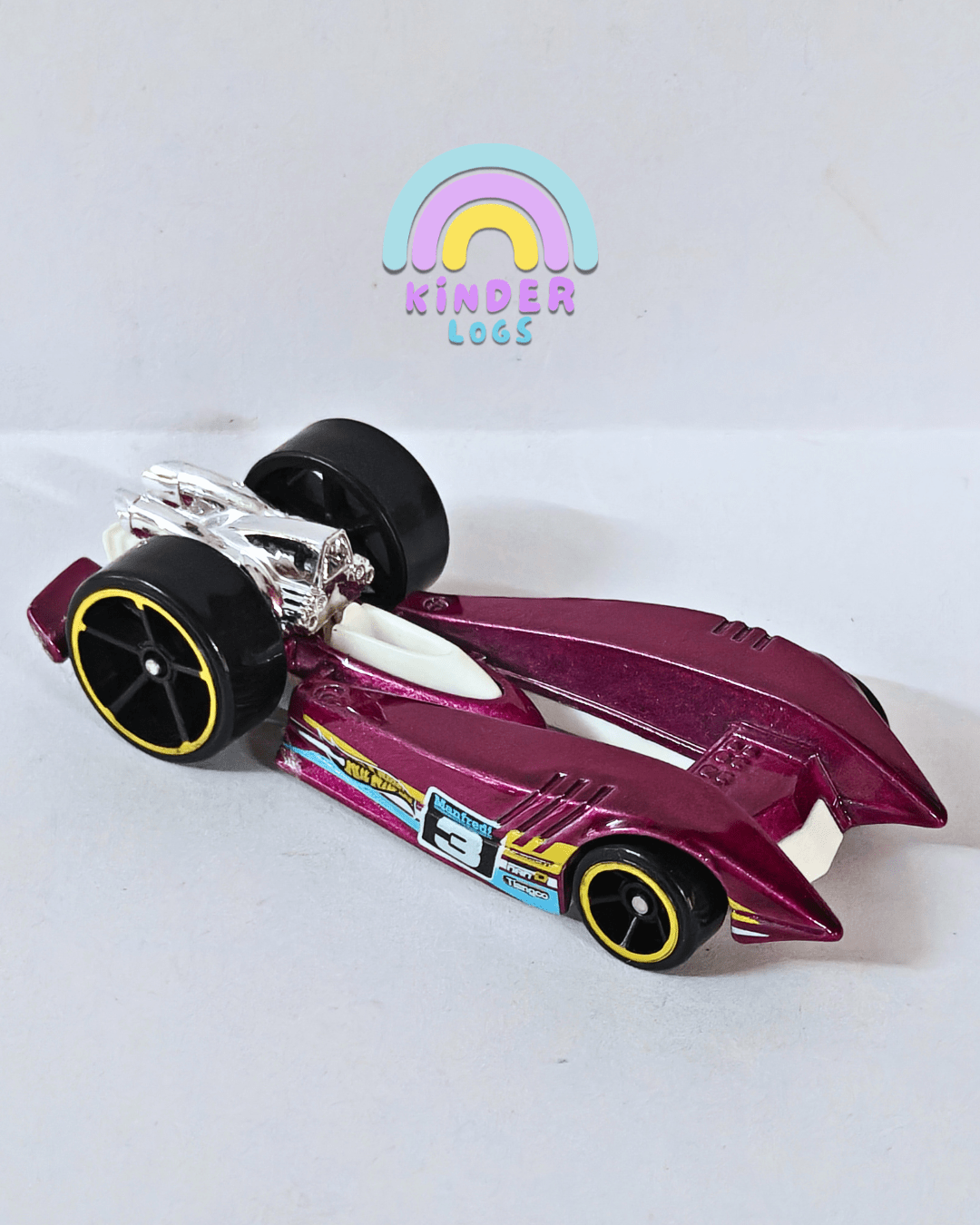 Hot Wheels Duel Fueler - Magenta (Uncarded - New) - Kinder Logs