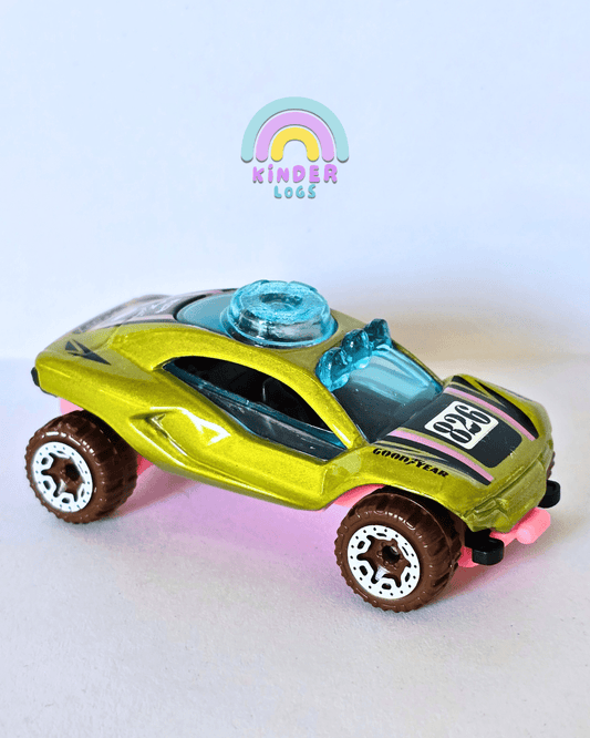 Hot Wheels Dune Daddy - Green (Uncarded - New) - Kinder Logs