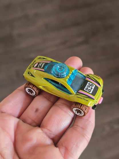 Hot Wheels Dune Daddy - Green (Uncarded - New) - Kinder Logs