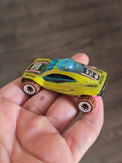 Hot Wheels Dune Daddy - Green (Uncarded - New) - Kinder Logs