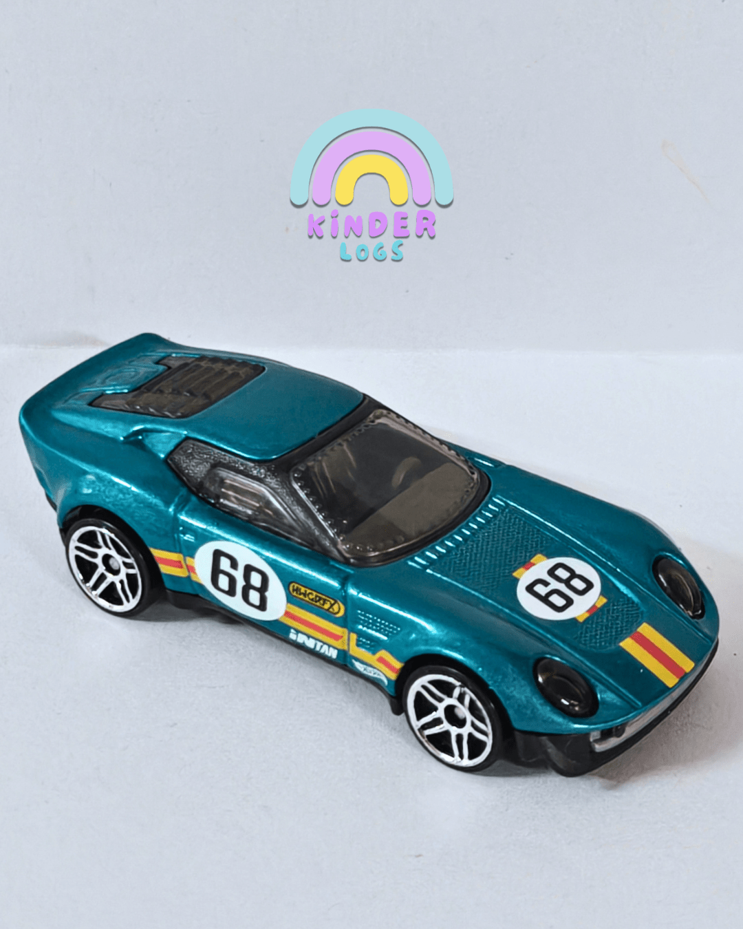 Hot Wheels El Segundo Coupe - Aqua (Uncarded - New) - Kinder Logs