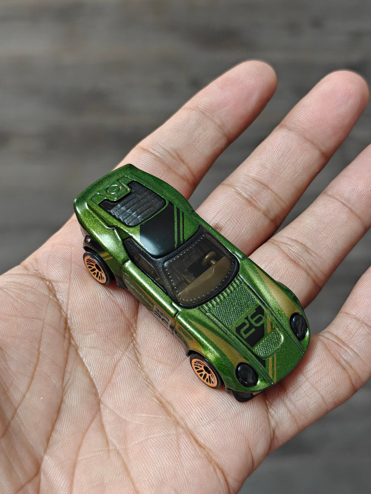 Hot Wheels El Segundo Coupe - Green (Uncarded - New) - Kinder Logs