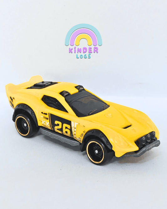 Hot Wheels El Segundo Rallye - Yellow (Uncarded - New) - Kinder Logs