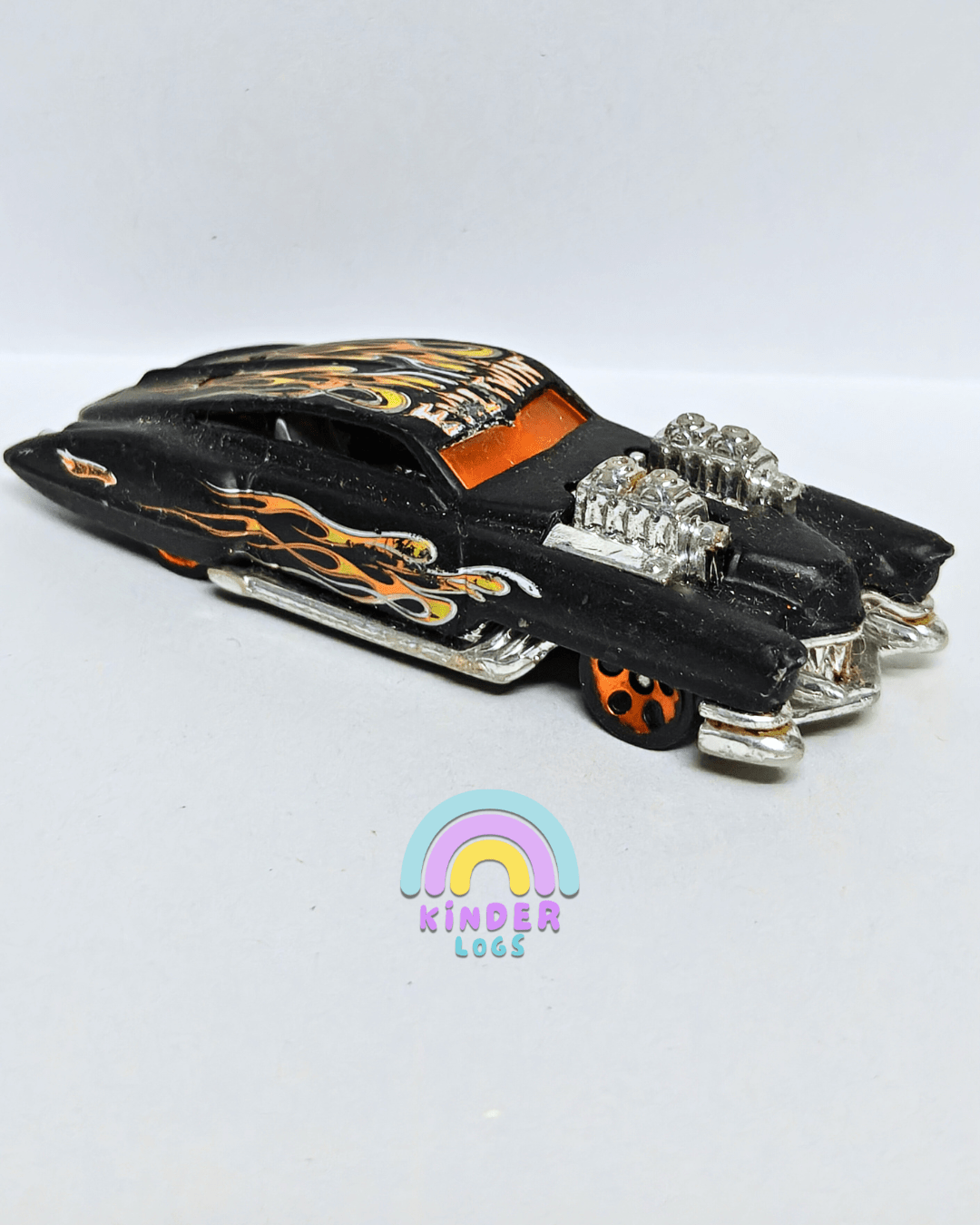 Hot Wheels Evil Twin - Black (Pre - Owned Car) - Kinder Logs