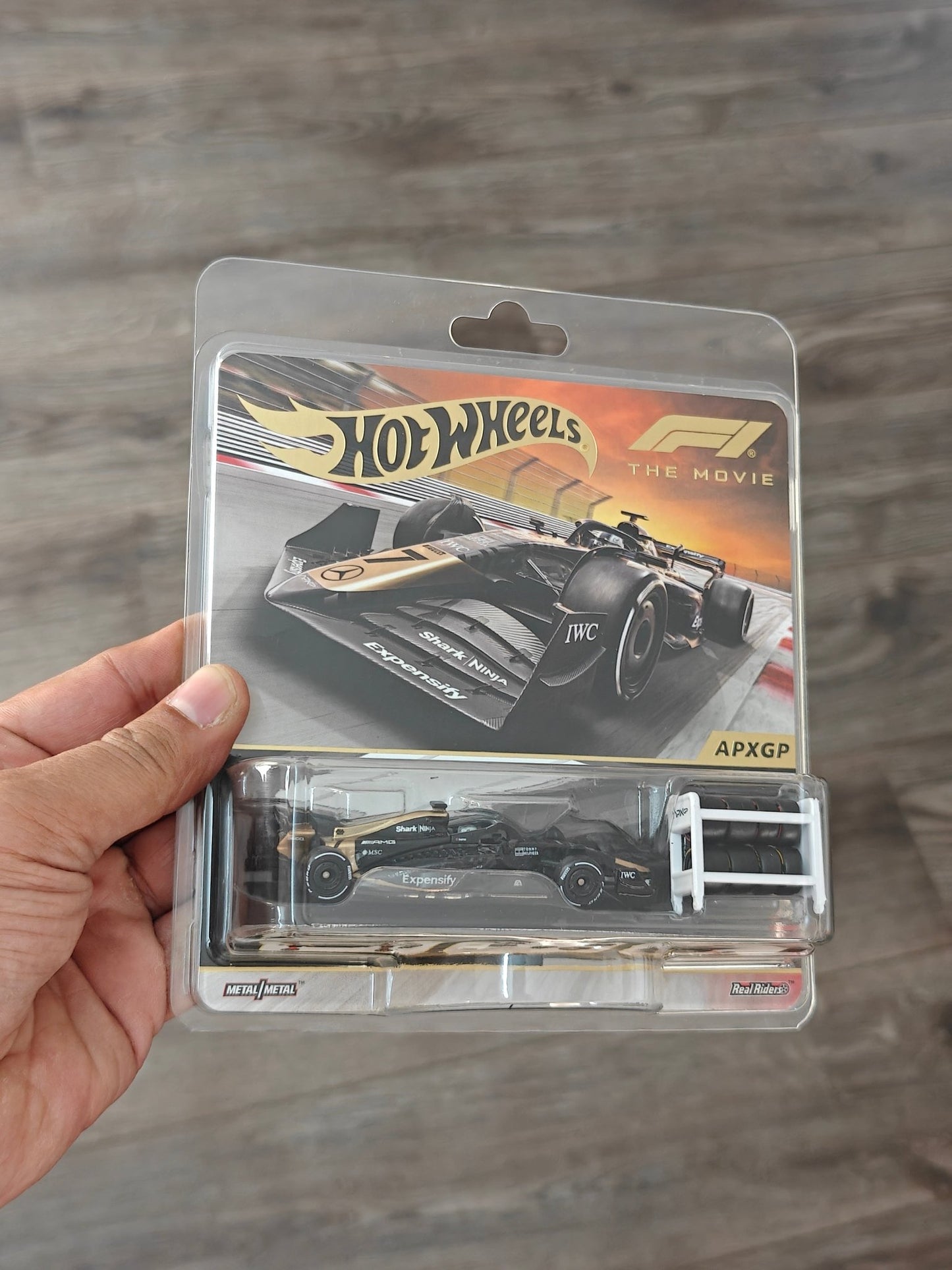 Hot Wheels F1 APXGP Movie Car (Imported) - Kinder Logs