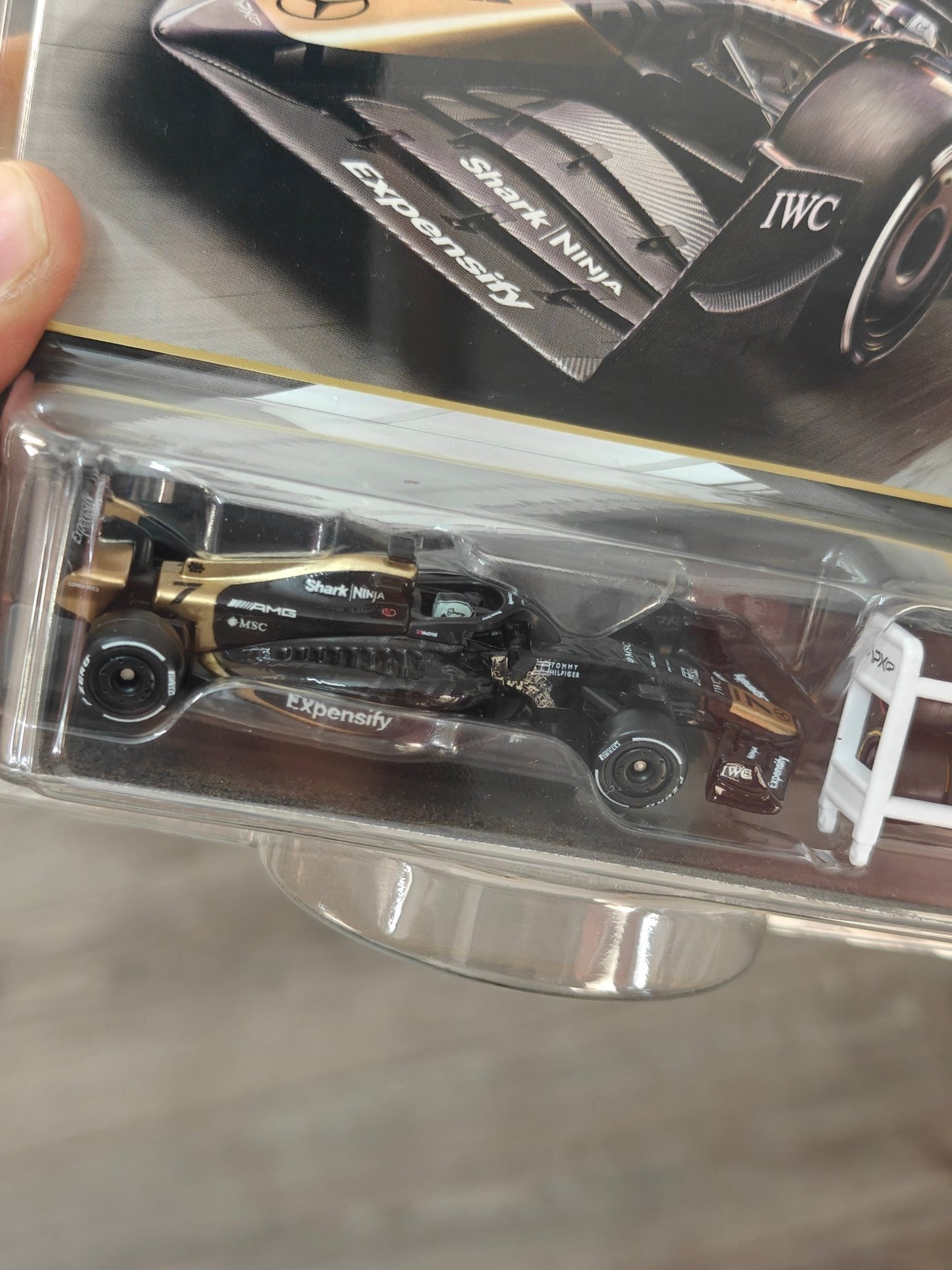 Hot Wheels F1 APXGP Movie Car (Imported) - Kinder Logs