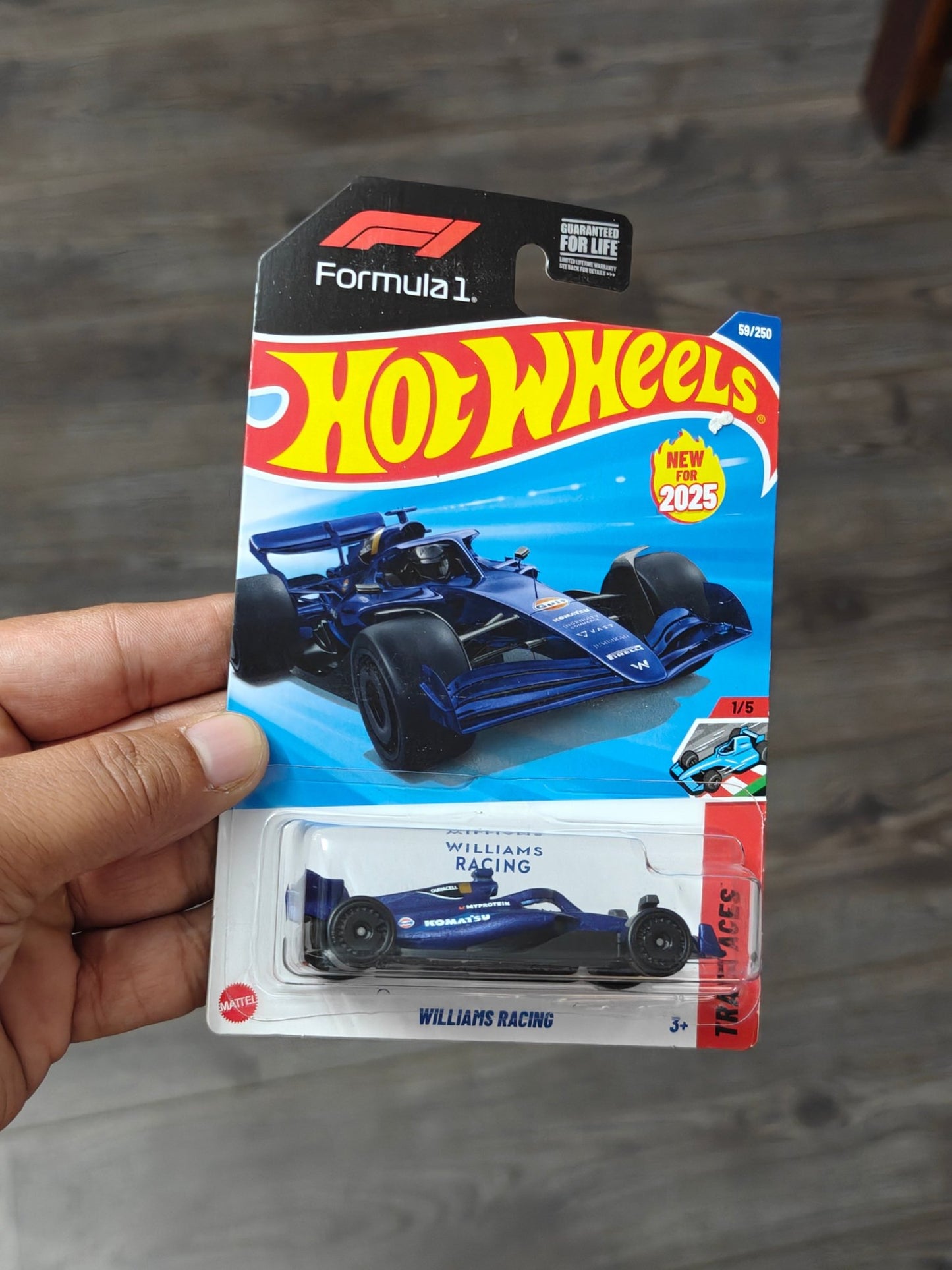 Hot Wheels F1 Williams Racing (Imported) - Kinder Logs