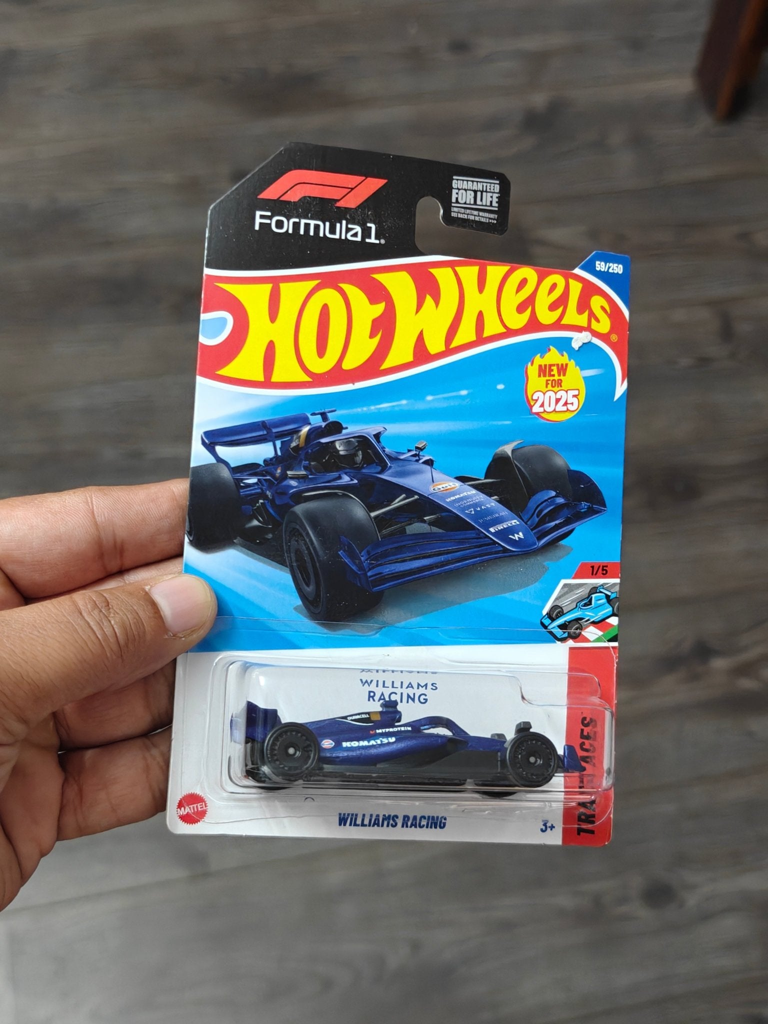 Hot Wheels F1 Williams Racing (Imported) - Kinder Logs