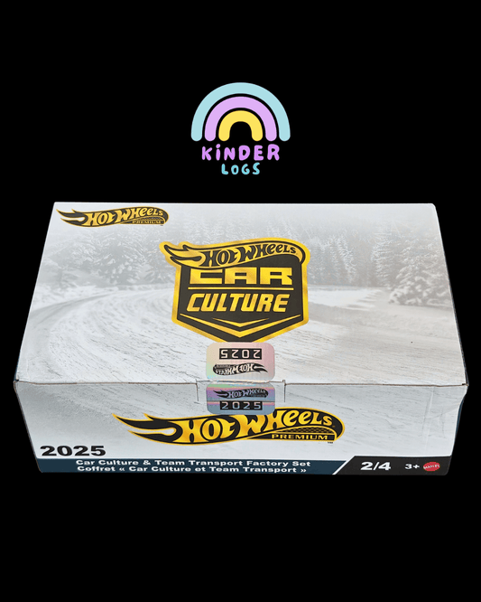Hot Wheels Factory Set With 0/5 CHASE Audi RS6 Avant & Toyota Land Cruiser - Kinder Logs