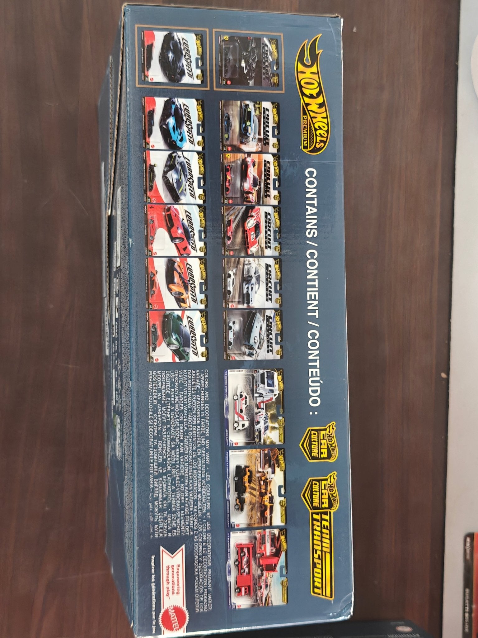 Hot Wheels Factory Set With 0/5 CHASE Ferrari 499p & Bugatti Bolide - Kinder Logs
