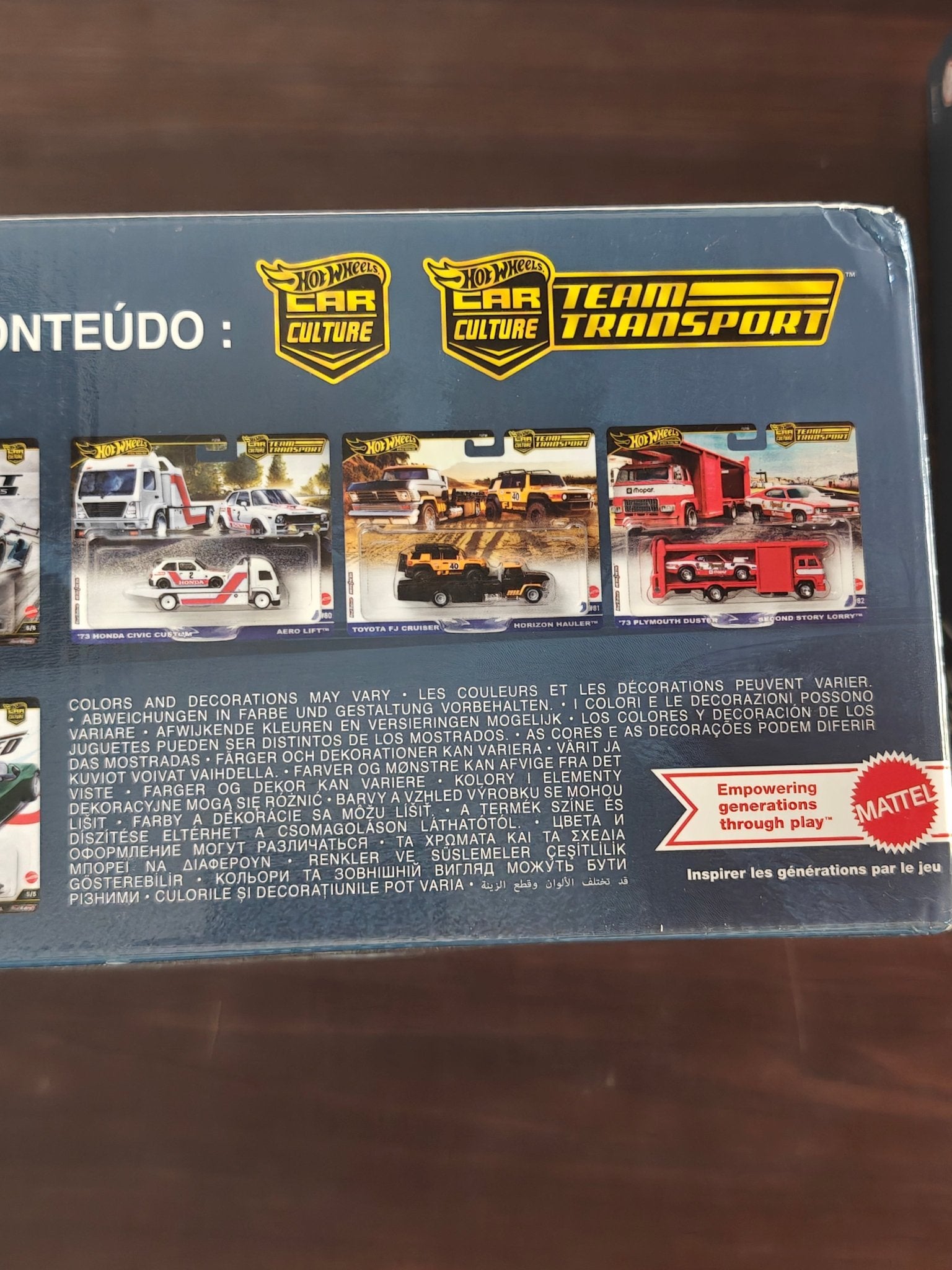 Hot Wheels Factory Set With 0/5 CHASE Ferrari 499p & Bugatti Bolide - Kinder Logs