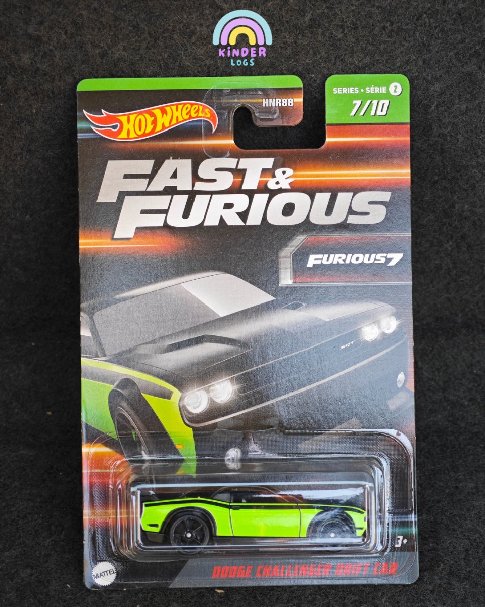 Hot Wheels Fast And Furious Series 2 Cars - Full Set of 10 Cars - Kinder Logs