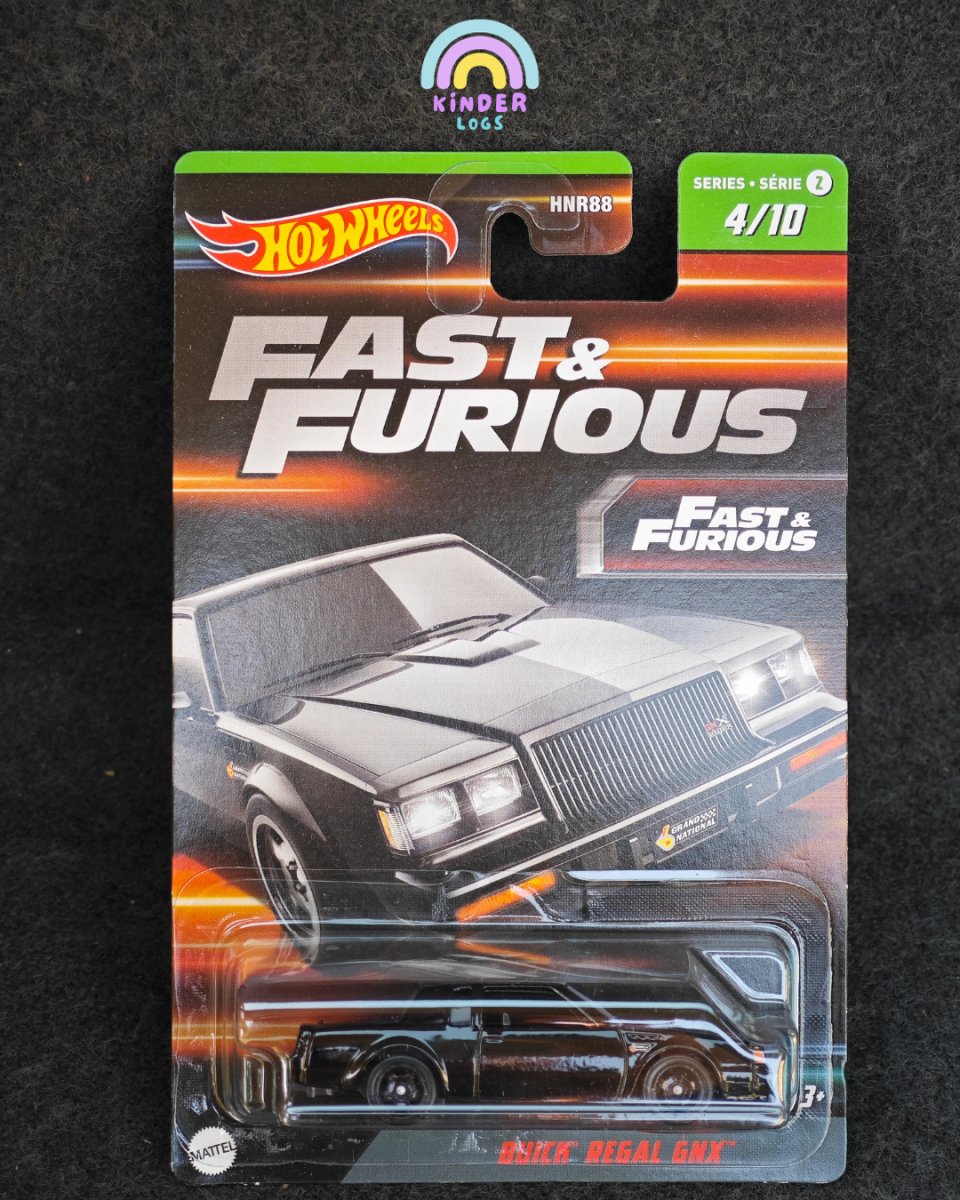 Hot Wheels Fast And Furious Series 2 Cars - Full Set of 10 Cars - Kinder Logs