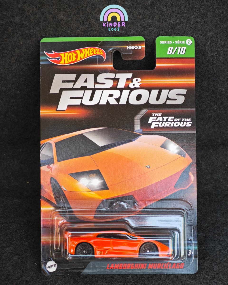 Hot Wheels Fast And Furious Series 2 Cars - Full Set of 10 Cars - Kinder Logs