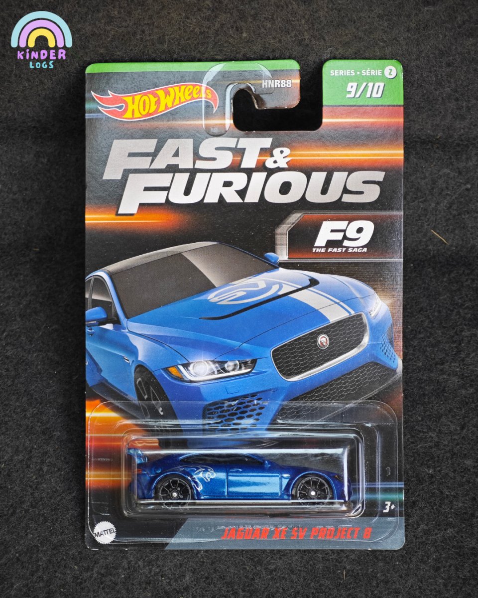 Hot Wheels Fast And Furious Series 2 Cars - Full Set of 10 Cars - Kinder Logs