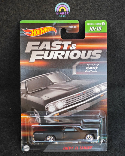 Hot Wheels Fast And Furious Series 2 Cars - Full Set of 10 Cars - Kinder Logs