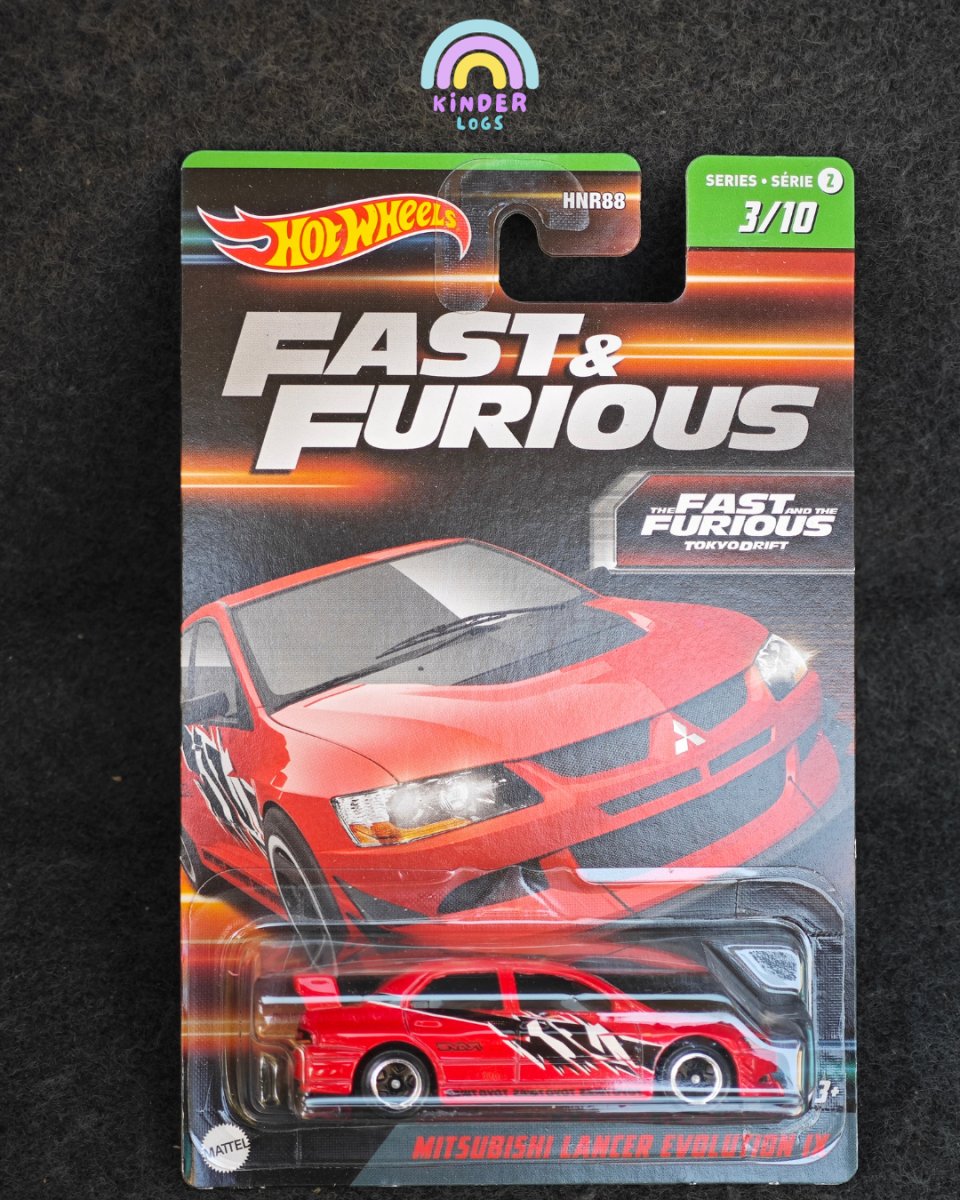 Hot Wheels Fast And Furious Series 2 Cars - Full Set of 10 Cars - Kinder Logs