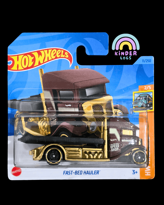Hot Wheels Fast - Bed Hauler Truck - Short Card (Imported) - Kinder Logs