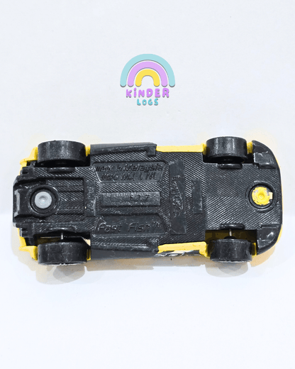 Hot Wheels Fast Fish - Yellow - 2012 Casting (Used Car) - Kinder Logs