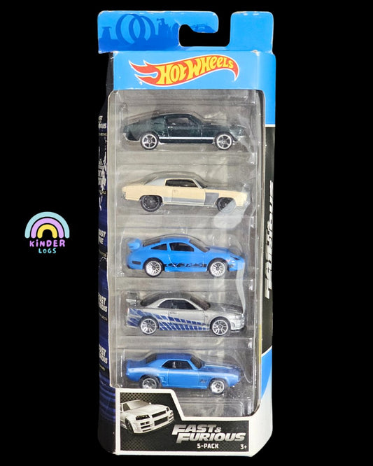 Hot Wheels Fast & Furious 5 - Pack Featuring Nissan Skyline GT - R - Kinder Logs