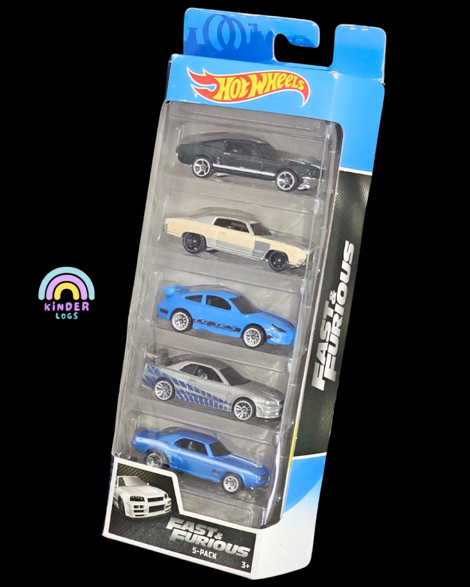 Hot Wheels Fast & Furious 5 - Pack Featuring Nissan Skyline GT - R - Kinder Logs