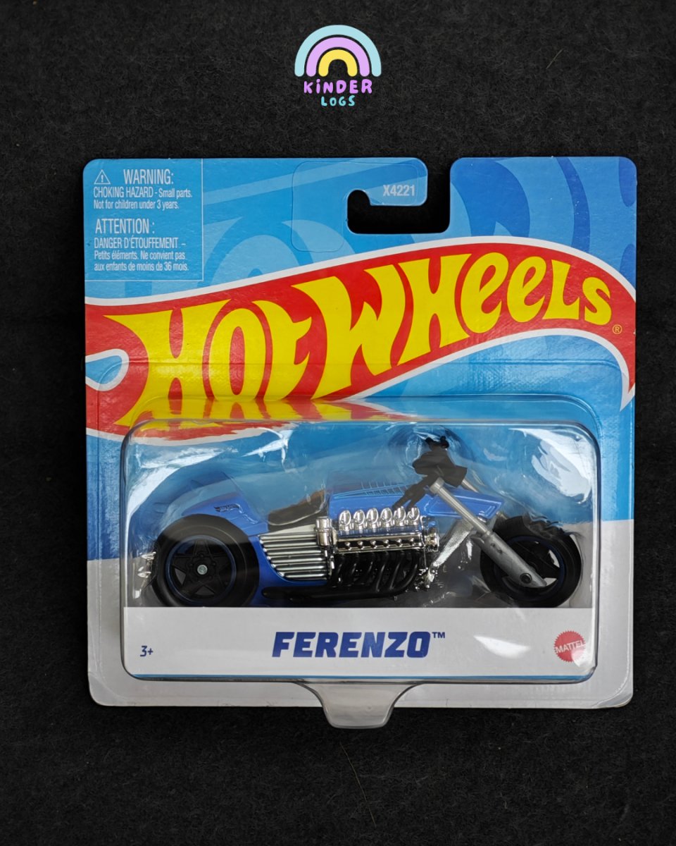 Hot Wheels Ferenzo Motorcycle - Kinder Logs