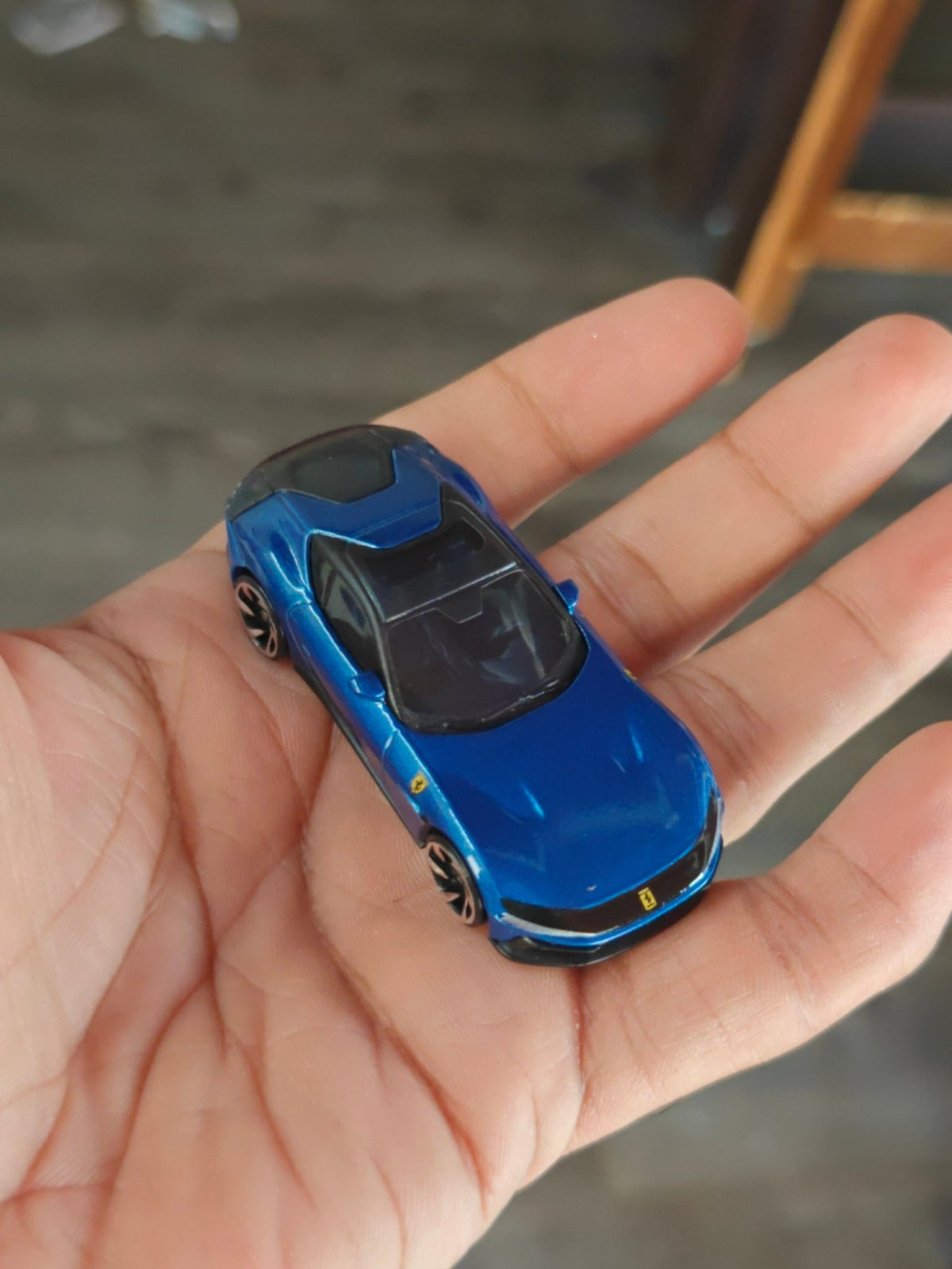 Hot Wheels Ferrari 12Cilindri - Blue (Minor Paint Issue) - Kinder Logs