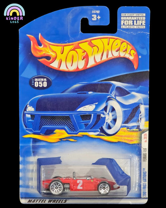 Hot Wheels Ferrari 156 Key Chain (Collector No. 050) - Kinder Logs