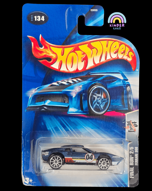 Hot Wheels Ferrari 308 - Collector No. 134 (Final Run) - Kinder Logs