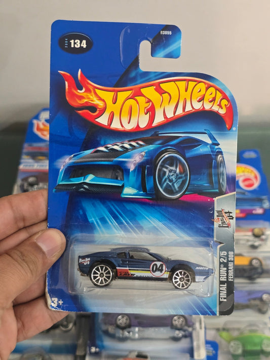 Hot Wheels Ferrari 308 - Collector No. 134 (Final Run) - Kinder Logs