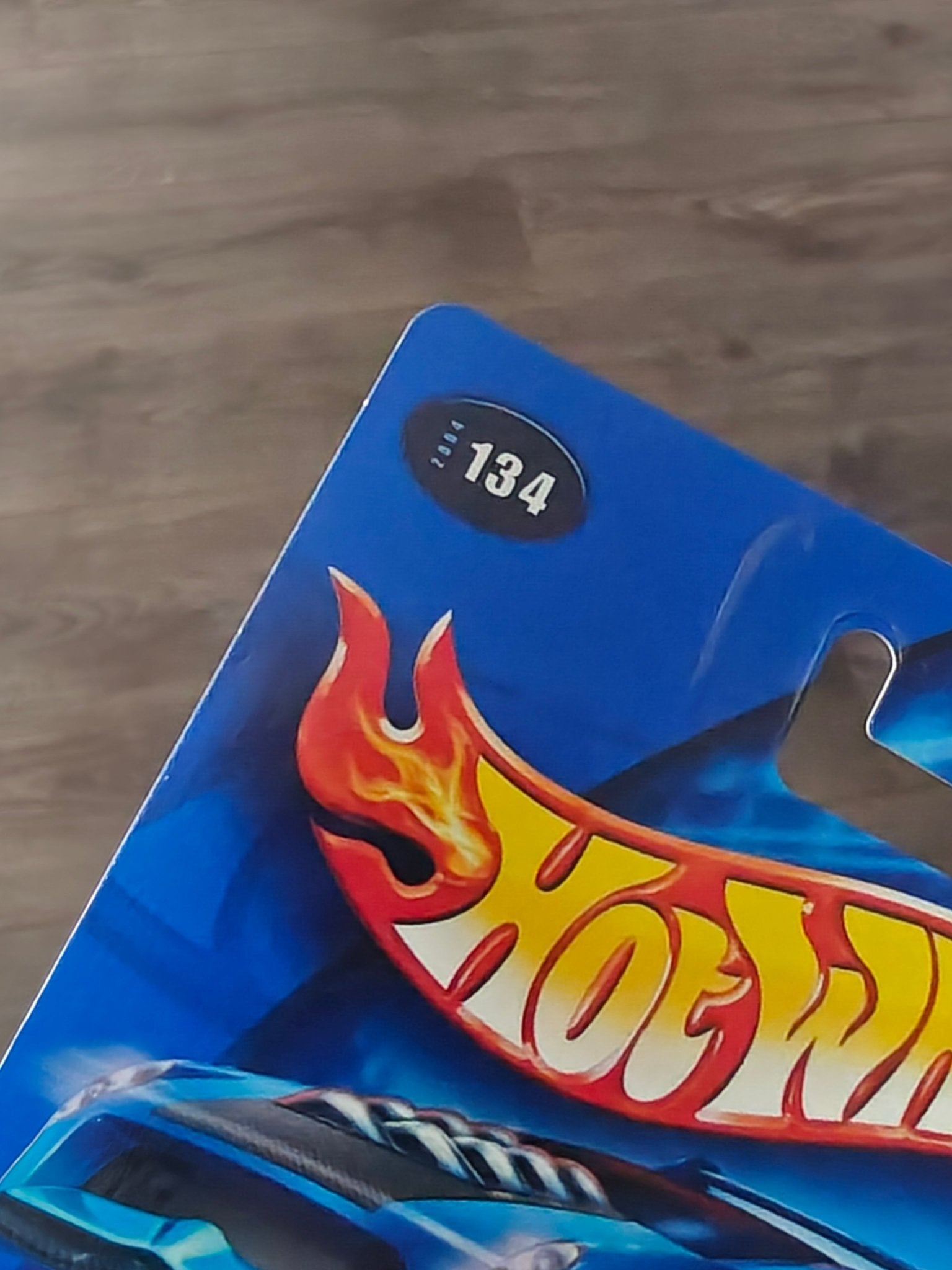 Hot Wheels Ferrari 308 - Collector No. 134 Final Run (Rare 2003 Card) - Kinder Logs