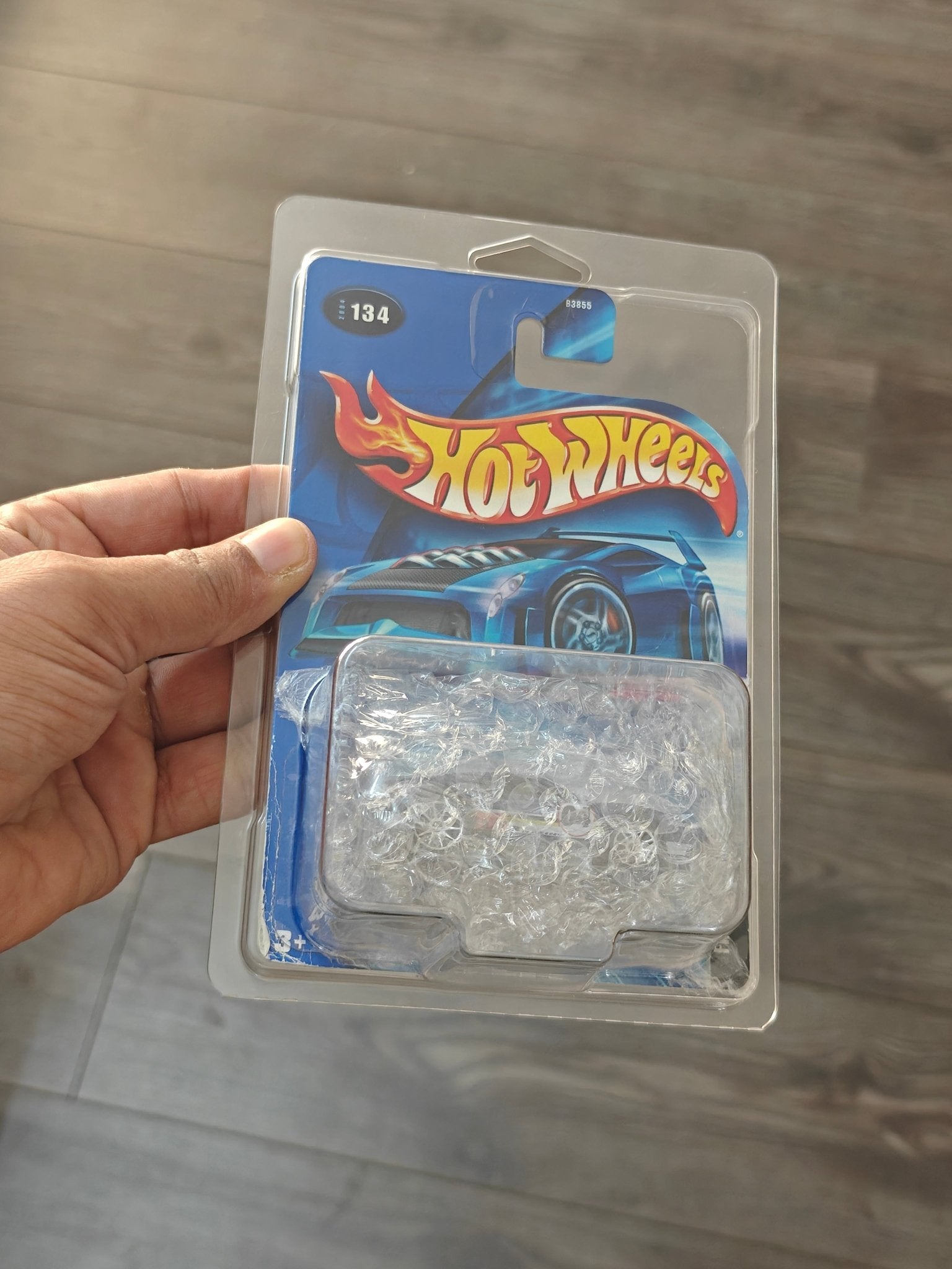 Hot Wheels Ferrari 308 - Collector No. 134 Final Run (Rare 2003 Card) - Kinder Logs