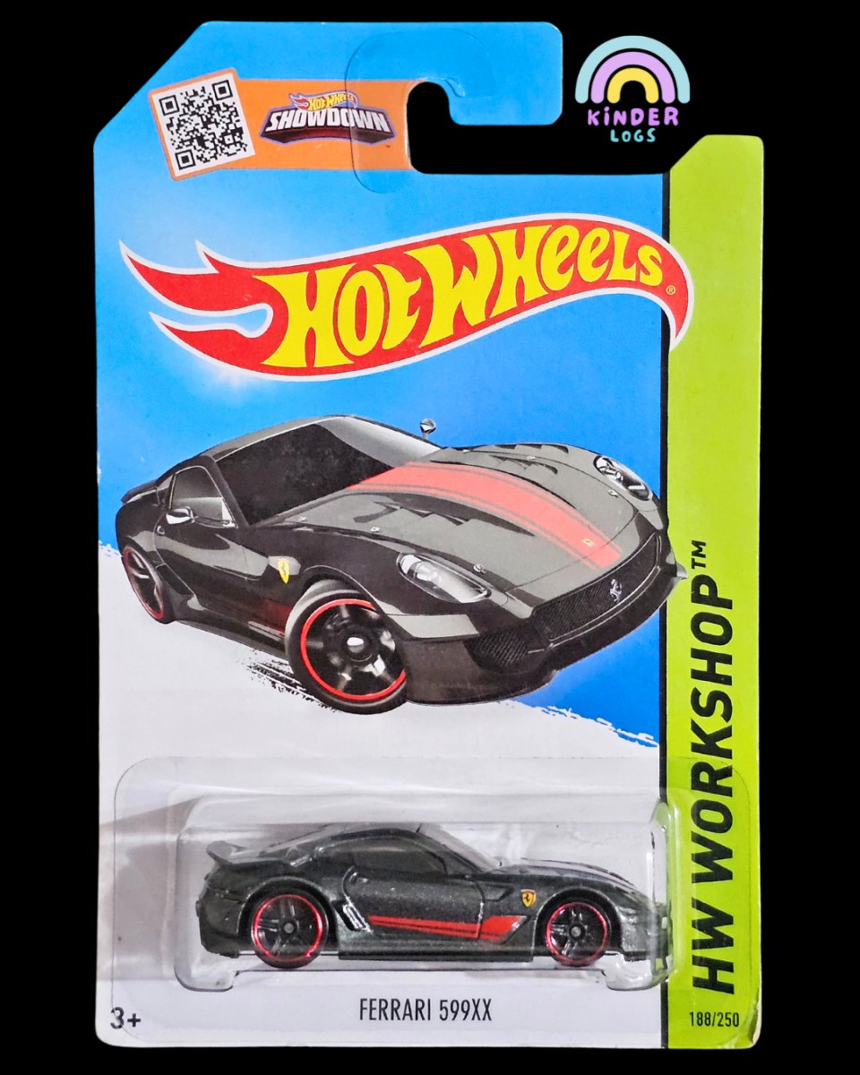 Hot Wheels Ferrari 599XX (Very Rare) - Kinder Logs