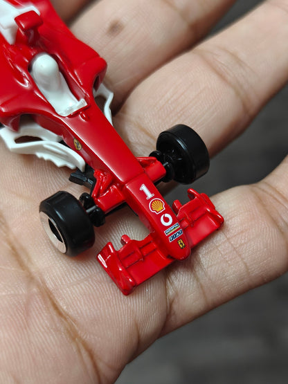 Hot Wheels Ferrari F2004 - Red (Uncarded - New) - Kinder Logs