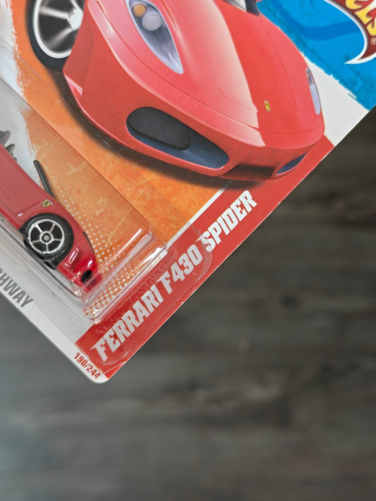 Hot Wheels Ferrari F430 Spider - Red (Imported) - Kinder Logs
