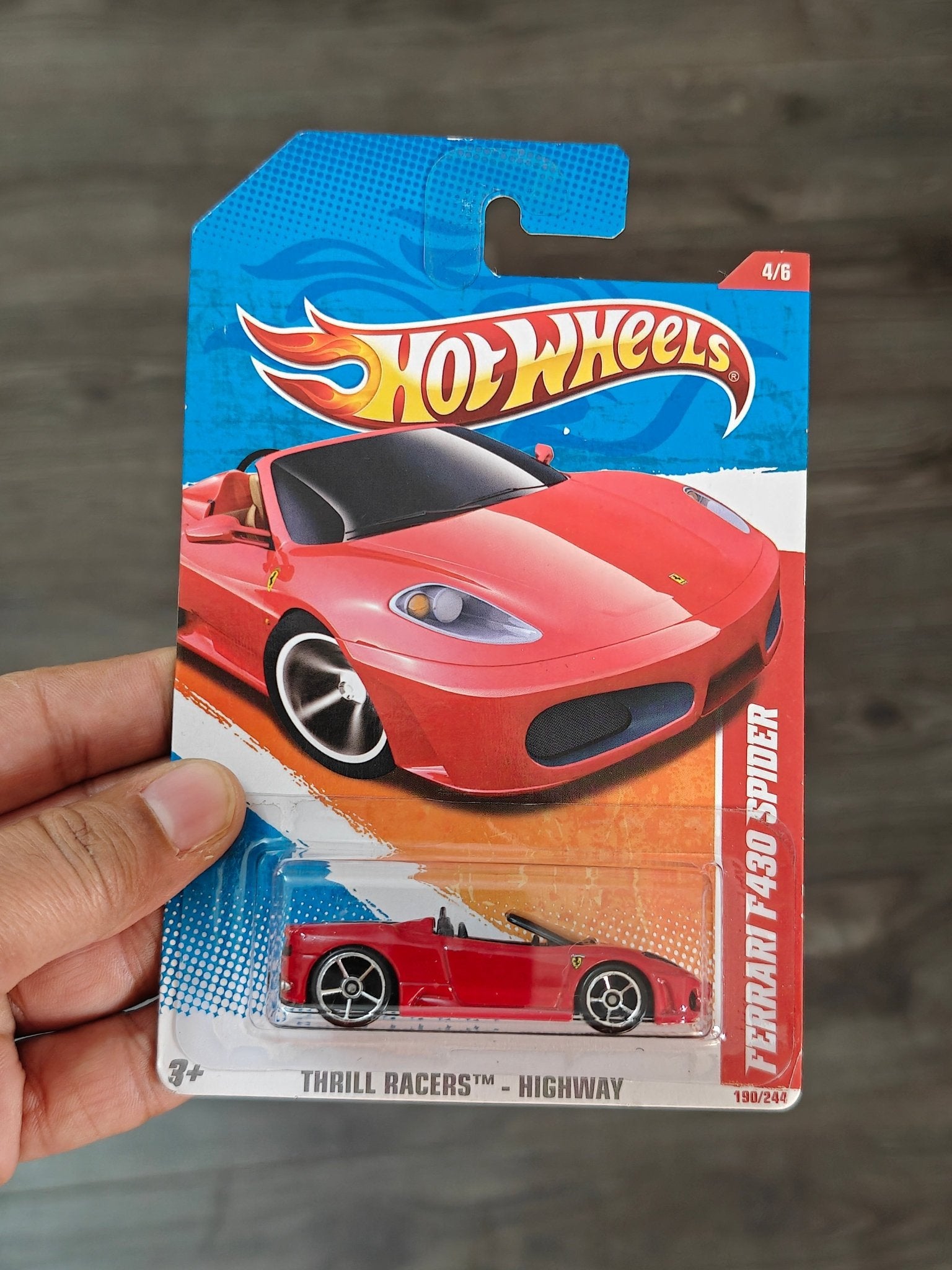 Hot Wheels Ferrari F430 Spider - Red (Imported) - Kinder Logs
