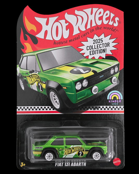 Hot Wheels Fiat 131 Abarth - 2025 Collector Edition - Kinder Logs